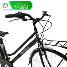 Bicicletta Donna VELOPOLI City Bike Ruote 28″ + Cambio 6 Velocità / Colore NERO