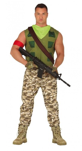 Costume carnevale soldato - costume,