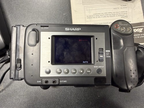 Videocamera vintage sharp - videocamera,