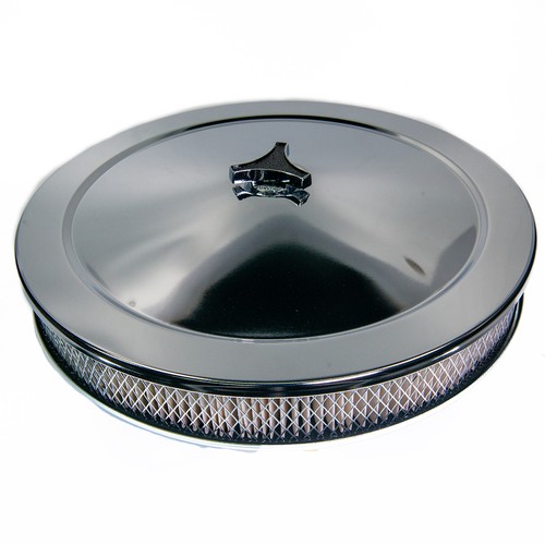 Scatola filtro aria cromo - , 14''
