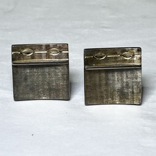 Gemelli vintage Swank tono oro