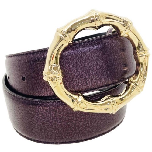 Gucci bamboo buckle belt - bamboo,