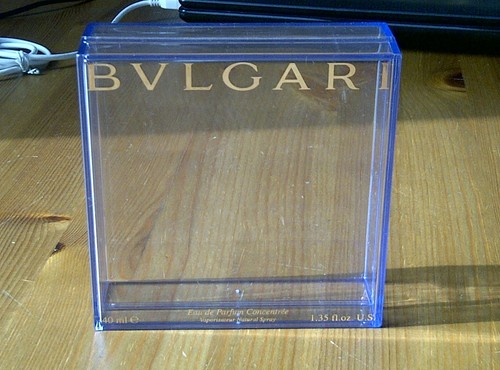 Scatola bulgari plastica - bulgari,