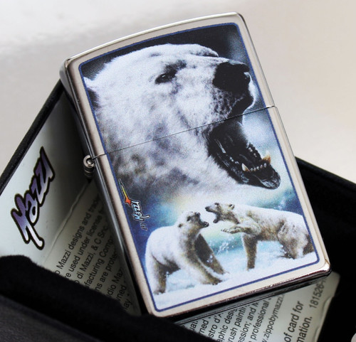 Zippo lighter mazzi polar - zippo, ⁕