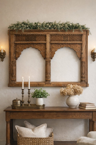 Cornice arco legno - ad,