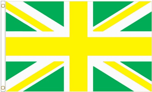Bandiera union jack - jack, e