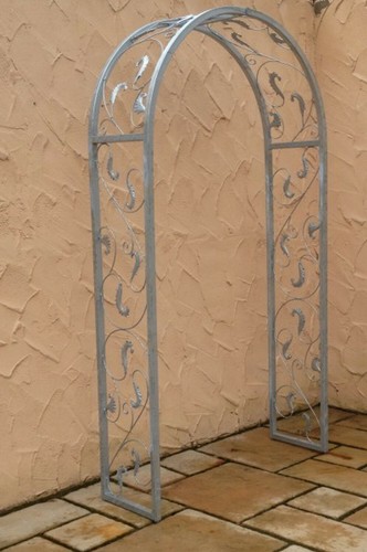 Arco tondo rose - , portico