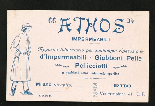 Cartolina athos - cartolina,
