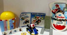 Sorpresa Uovo di Pasqua kinder - Ferrero - Toad - MARIO KART 2024