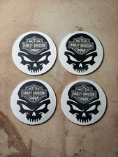 4 METALLIC Engine Stickers
