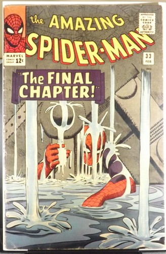 Amazing spider man vg fn - spider-man, #33