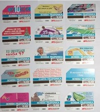Schede Telefoniche Telecom Da Collezione 10000 Lire Vintage 1996 1998 1999 2000 