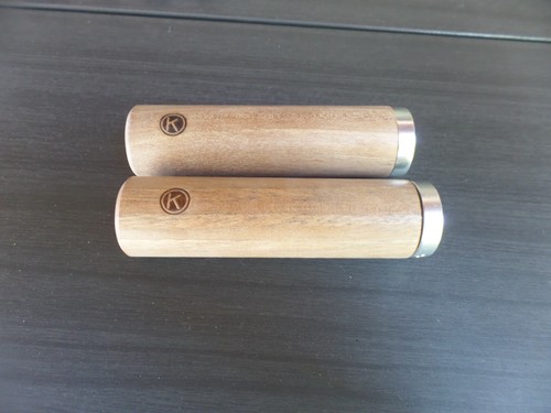 Maniglia manubrio legno bici