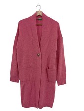UNITED COLORS OF BENETTON Cardigan Donna Giacca Taglia IT 44 rosa stile casual