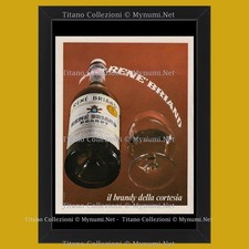 Anni ’60 * Pubblicità Originale 'Agenzia P4 - René Briand, Il Brandy della Corte