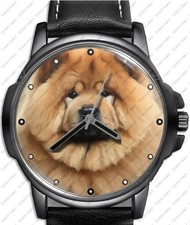 Orologio Da Polso Unico Per Cani Chow Chow Arte Elegante Raro Di Qualità