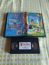VHS - BAMBI - CLASSICO WALT DISNEY - 1^ EDIZIONE VENDITA MAGGIO 1992