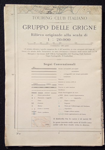 Cartina mappa gruppo delle - cartina,