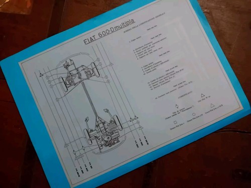 Fiat 600 multipla schema - fiat, d