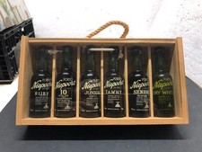 set regalo di sei mini bottiglie di Porto Niepoort  vintage da collezione.