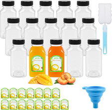 15 Bottiglie Vuote Di Succo Di