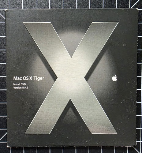 Apple mac tiger 4 - mac, os
