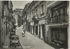 CASOLI  ( Chieti ) -  Corso Vittorio Emanuele - vera foto anni '60  -aav1392