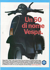MOTOSPRINT989-PUBBLICITA'/ADVERTISING-1989- VESPA 50 N