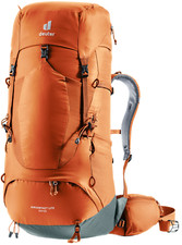 Deuter Aircontact Lite 50 + 10 Zaino da trekking Uomo Arancione Nuovo