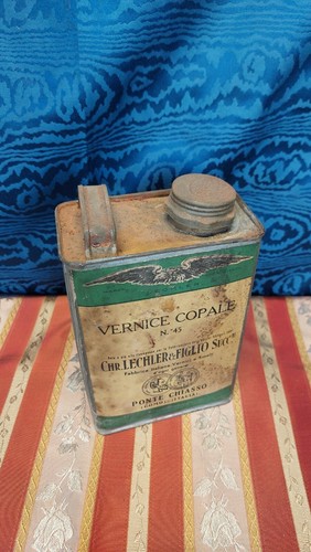 Antica tanica latta vernice - tanica,