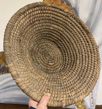 Antique Folk Art Cup Bench