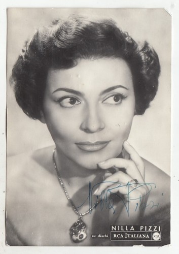 Cartolina nilla pizzi con - pizzi,
