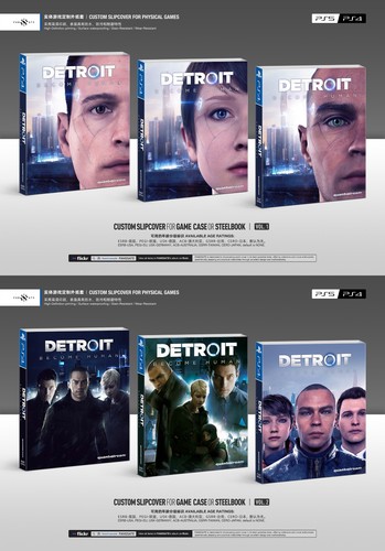 Ps4 ps5 steelbook detroit - ps5, steelbook|detroit