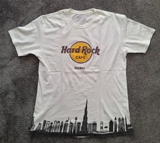 MAGLIETTA HARD ROCK CAFE DUBAI SKYLINE CLASSIC LOGO - TAGLIA XL - VINTAGE - RARA