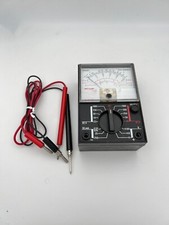 Vintage Anni 70 Hioki E.E. model 3020 Tester multimetro analogico raro con cavi