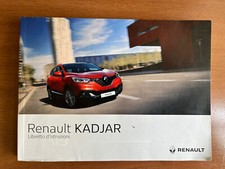 libretto uso e manutenzione originale Renault Kadjar 2016