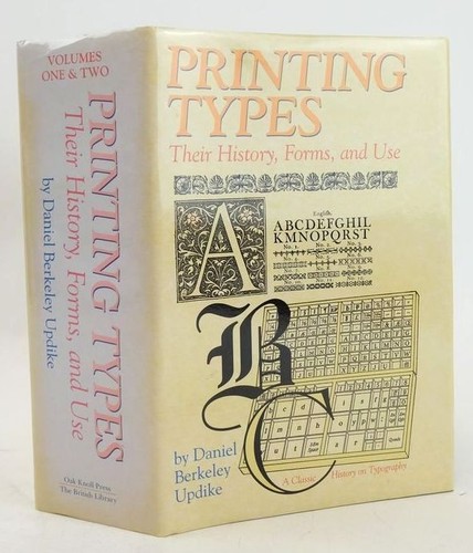 Printing types their history - their,