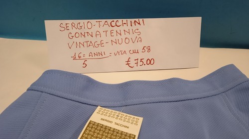 Gonna tennis azzurro sergio - tennis,