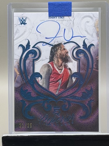 Autografo topps wwe royalty - autografo,