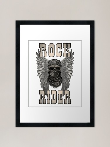 Rock rider skull - rider,