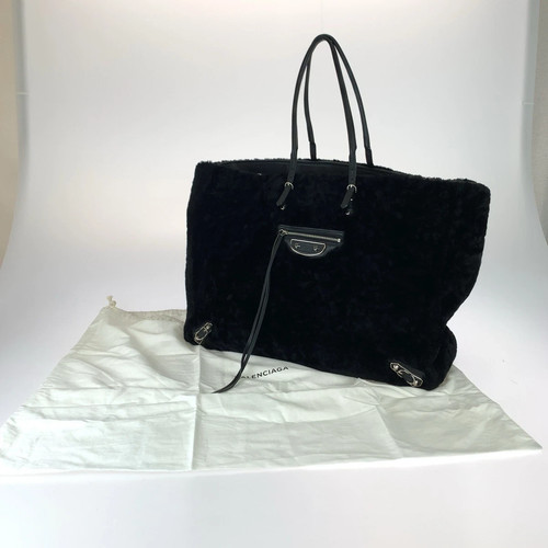 Balenciaga papier shearling - papier,