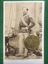 Foto fotografia cdv - cdv, militare