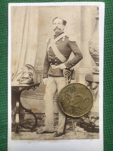 Foto fotografia cdv militare - fotografia,