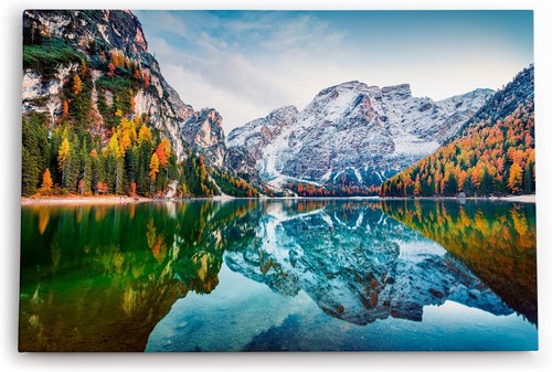 Quadro 120x80 lago - quadro, di
