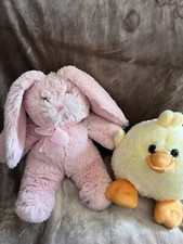 Pink PLUSH/Stuffed Rabbit WITH