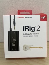 IK Multimedia iRig 2 Interfaccia per chitarra per iOS e Mac. Scatola aperta