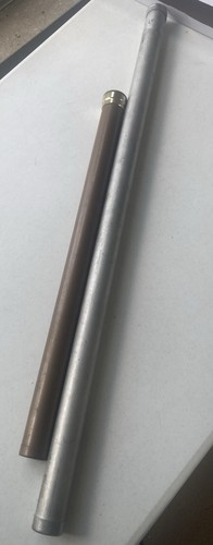 Tubo fly rod alluminio - tubo, 38"
