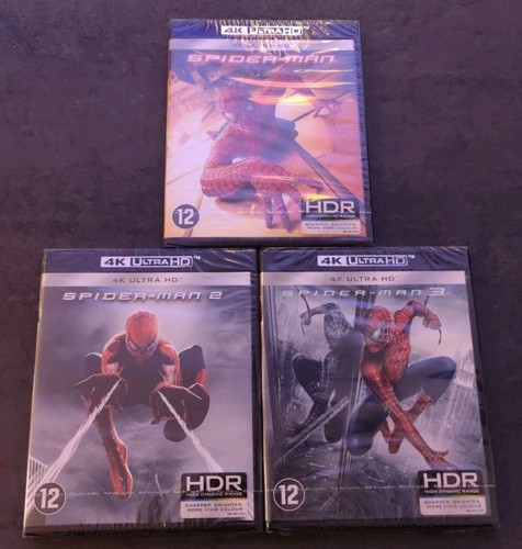 Spider man trilogy - spider-man, uhd