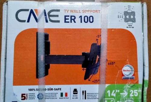 Supporto cme 100 con - tv,