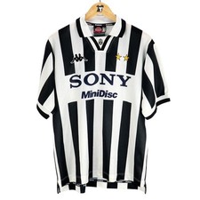 1996-97 Juventus Maglia Sony Minidisc Kappa M (Top)  SHIRT MAILLOT TRIKOT